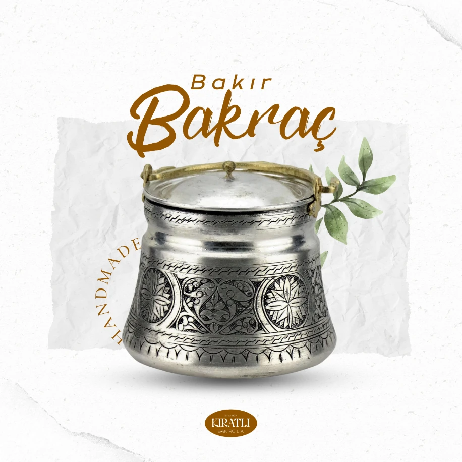 (2 LİTRE) İŞLEMELİ BAKIR BAKRAÇ