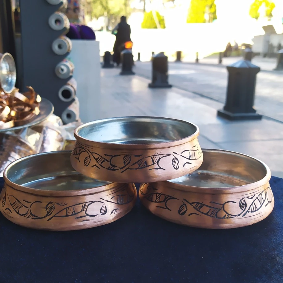 %100 BAKIR EL İŞLEME BAKIR ÇEREZLİK