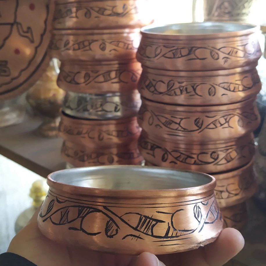 %100 BAKIR EL İŞLEME BAKIR ÇEREZLİK