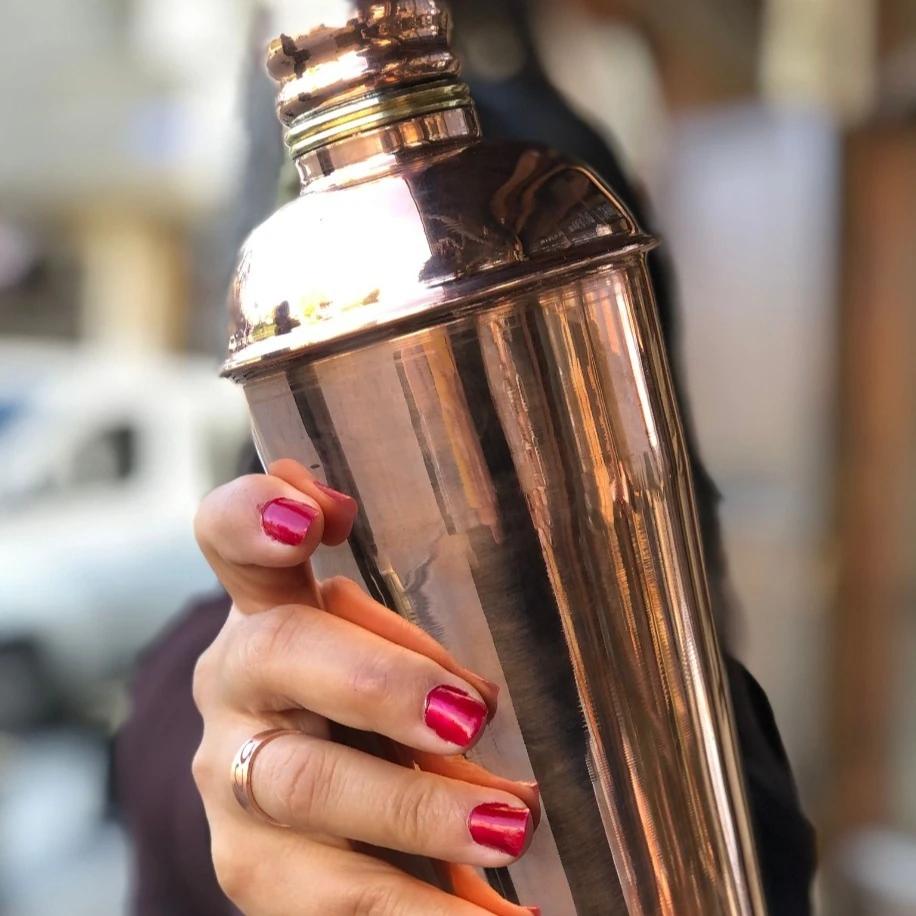 BAKIR MATARA&TERMOS 1 Lt. (3 RENK)