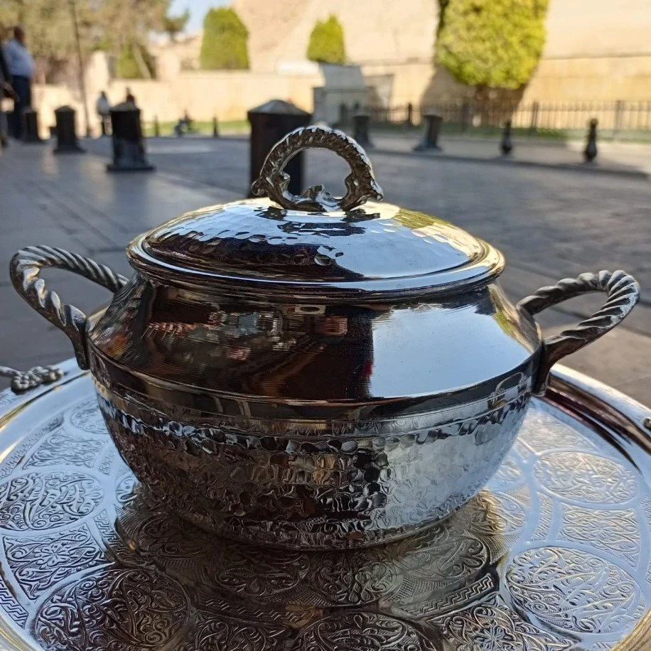 Bakır Güveç Tencere 16 Cm (KALAYLI)