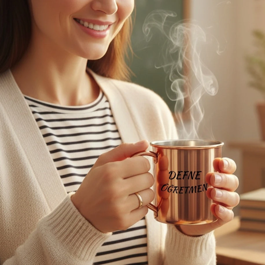 1 ADET ÖZEL İŞLEMELİ KUPA BARDAK(HEDİYE PAKETLİ ÖZEL ÜRÜN)