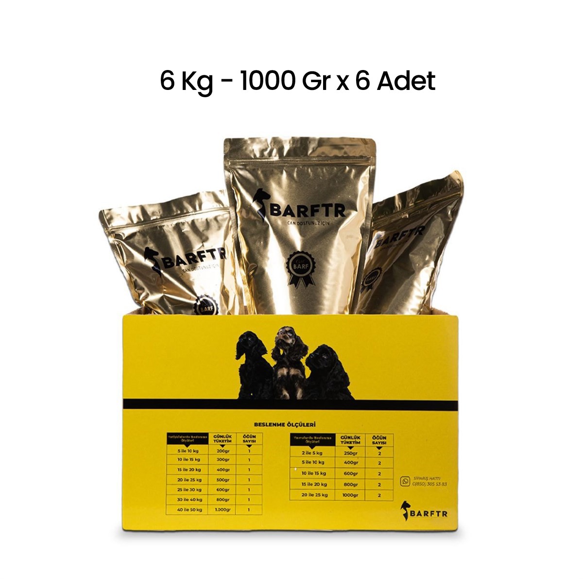 Gold Barf 6 kg Köpek Maması