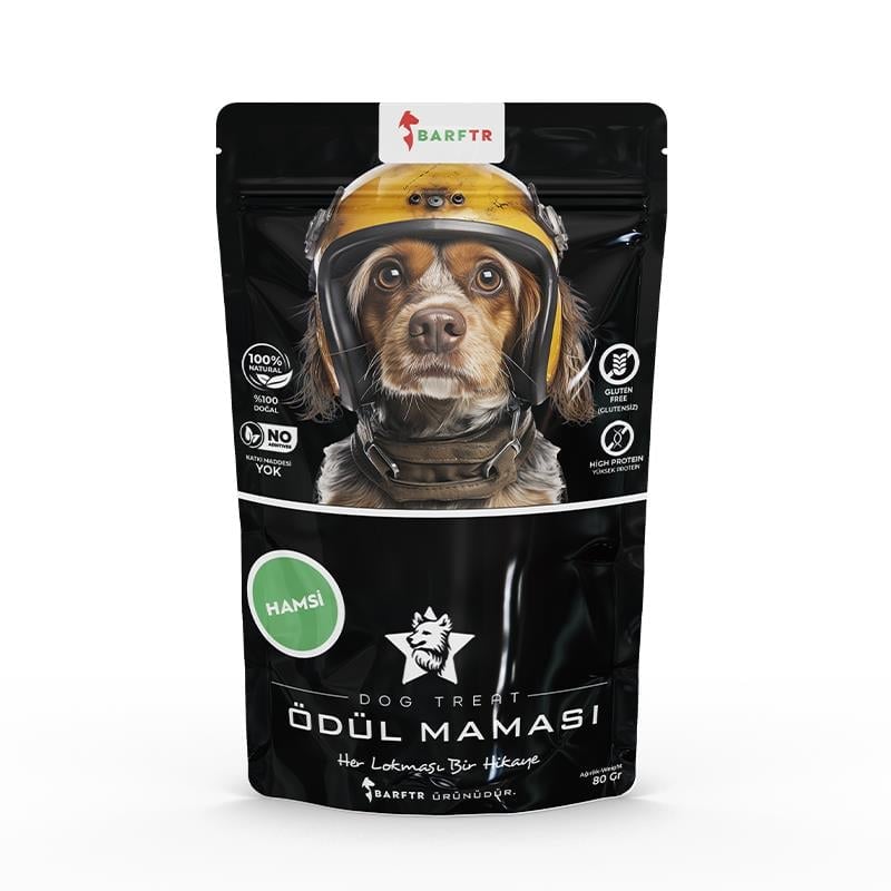 Hamsi Atıştırmalık Ödül Maması 80 GRAM Köpekler İçin
