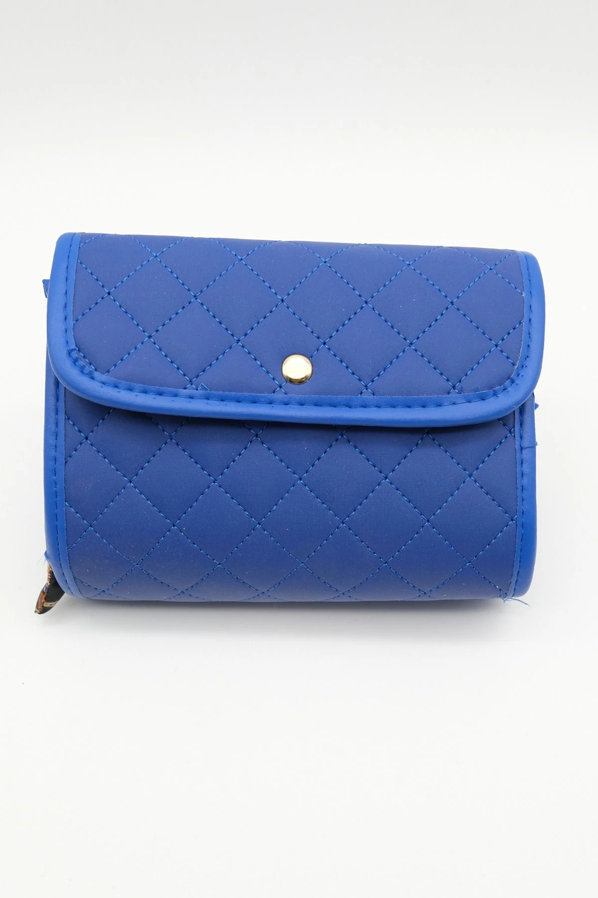 Lacivert Renk Kurdele Detay Çanta