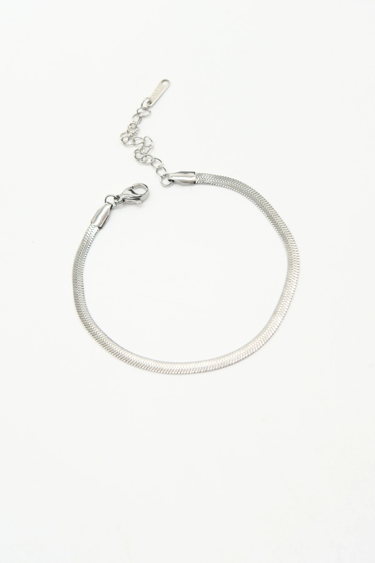 İtalyan Çelik Silver Bileklik