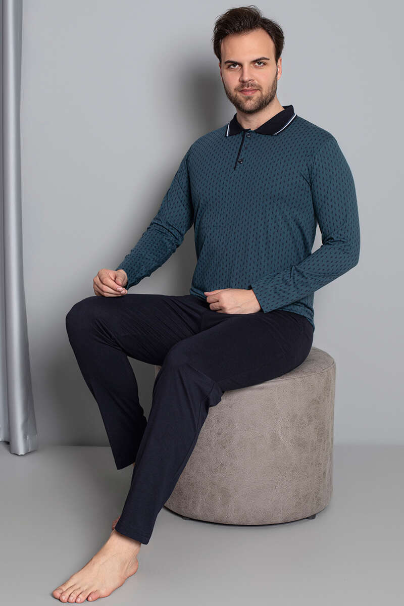 POLO YAKA PİJAMA TAKIMI