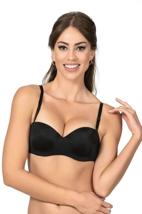 BELVÜ STRAPLEZ DESTEKLİ MİKRO TULUM SÜTYEN 1110P
