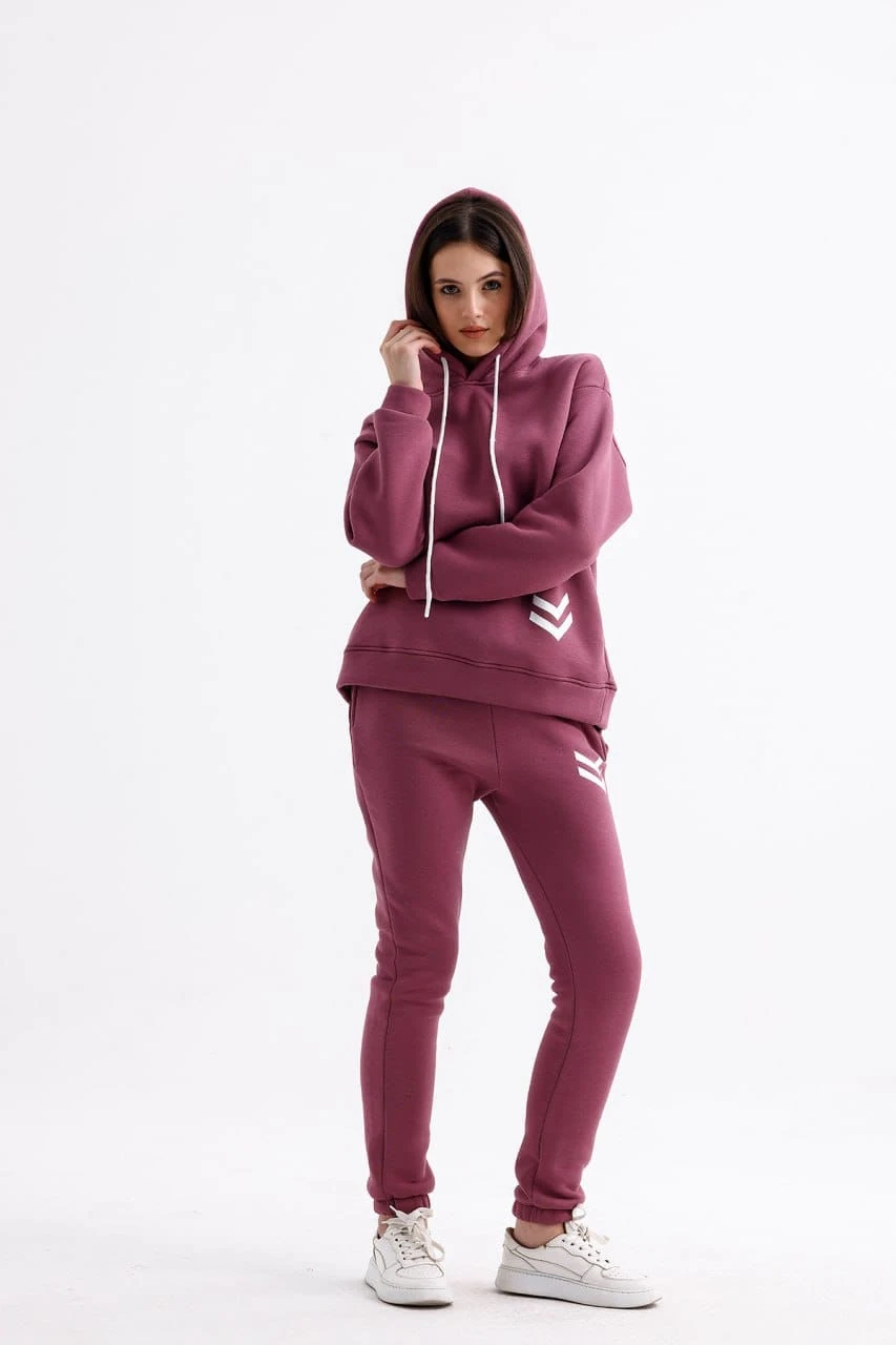 ŞARDONLU 3 İPLİK EŞOFMAN TAKIMI