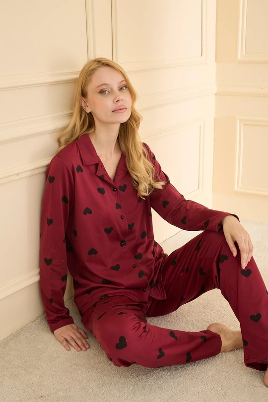 KALPLİ SANDY PİJAMA TAKIMI