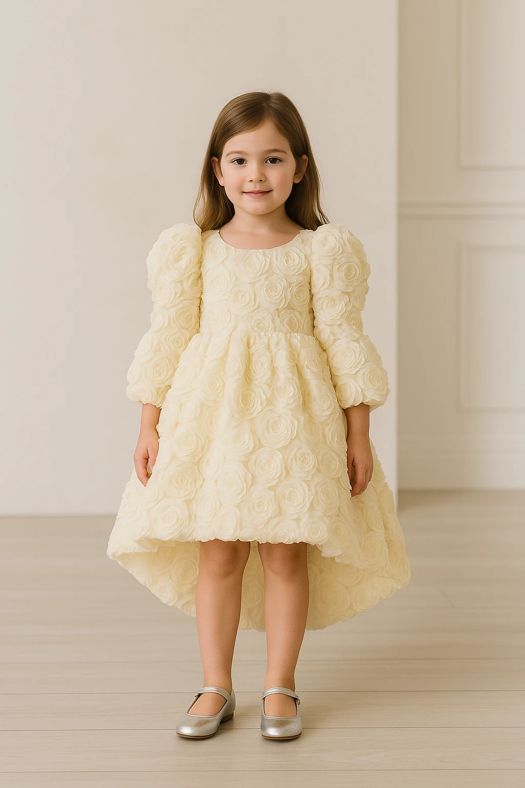 Rosella 3D Gül Abiye