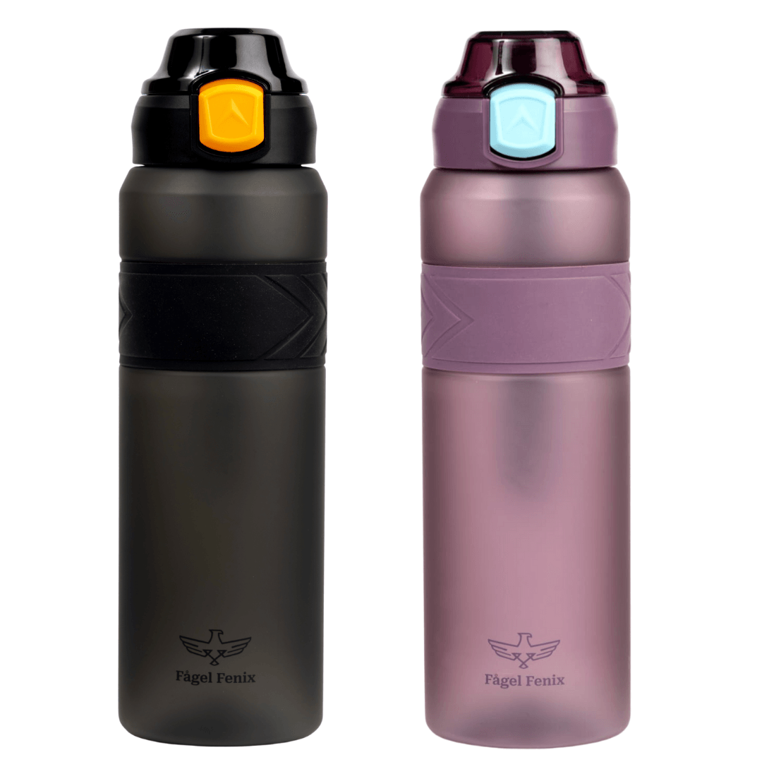 Black Tourmaline Matte 1000 ml & Palatine Matte 1000 ml 2in1 Tritan Matara Seti