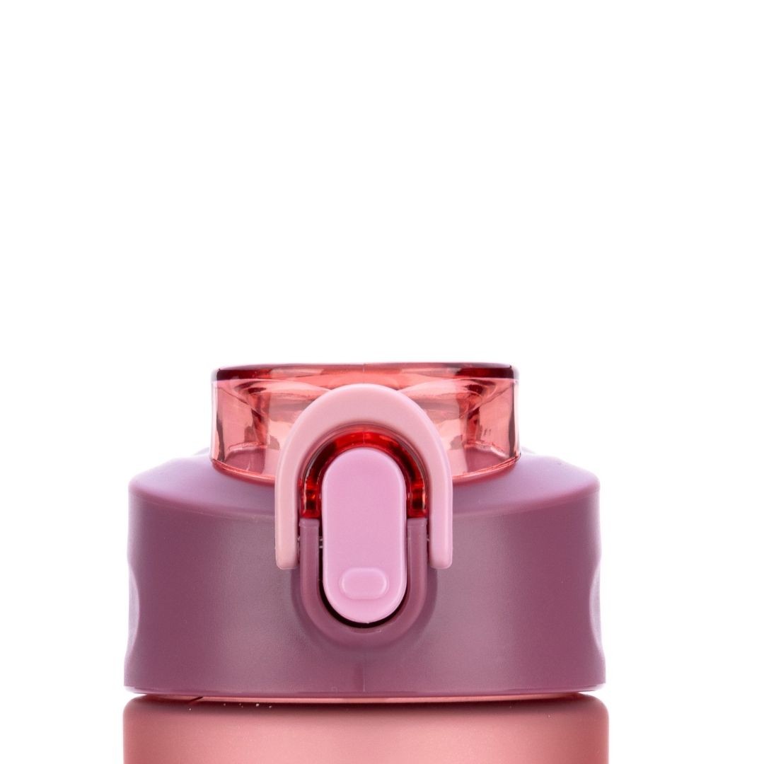  Çift Kapaklı Claret Red 850 ml Tritan Su Matarası