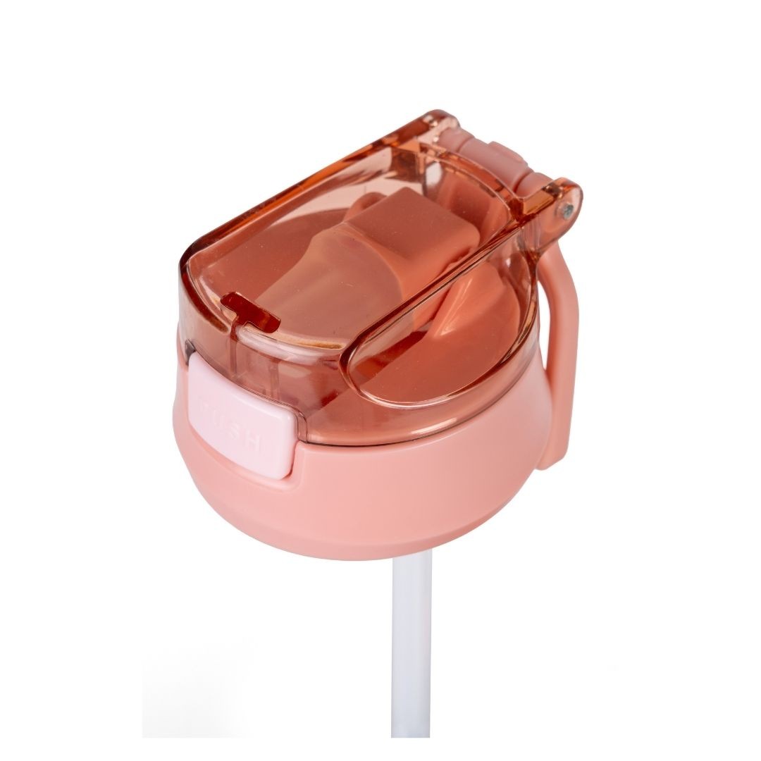 Çift Kapaklı 850 ml Balas Ruby Matte Tritan Su Matarası