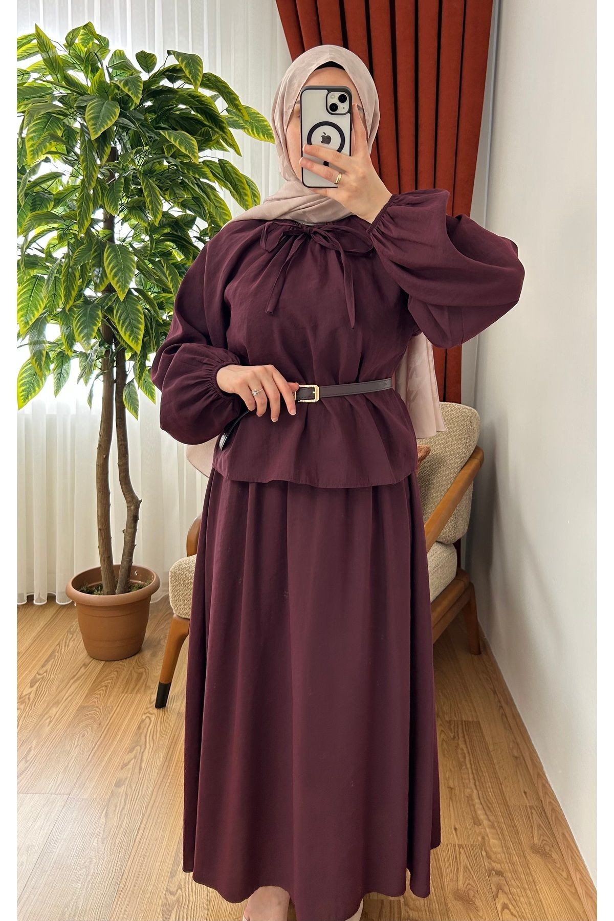 Kemerli Etek Takım