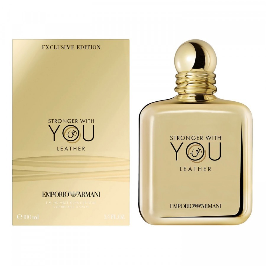 Emporio Armani Strongher With You Leather EDP 100 ml Erkek Parfüm