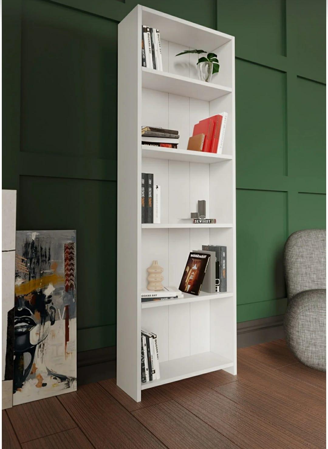% 100 mdf Özel kitaplık Bir modül_200x65x30