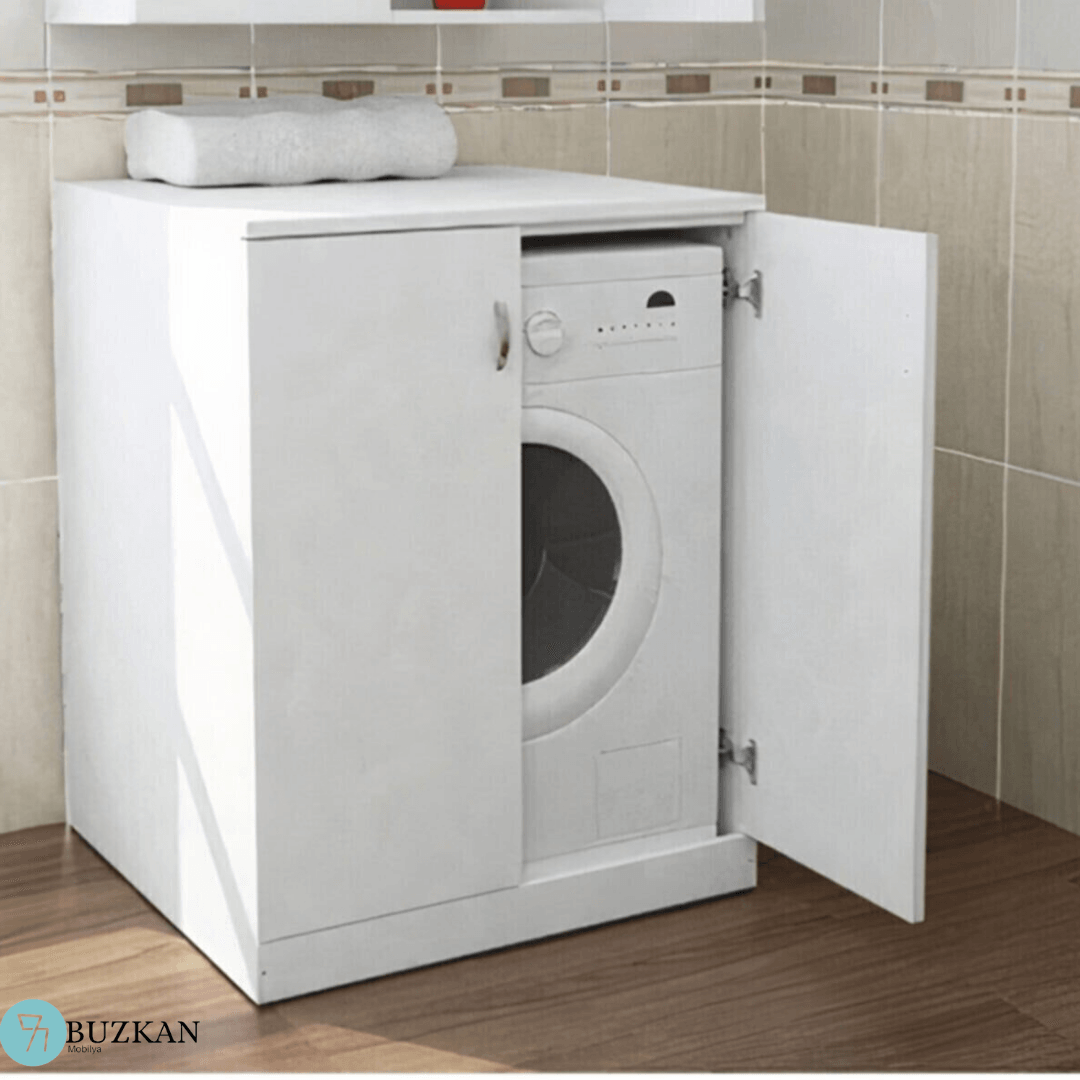 %100 Mdf lam Çamaşır Makinesi Dolabı