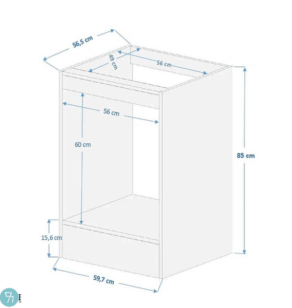 %100 mdf lam Ankastre Dolabı Ankastre Modül Dolap Fırın Ocak Dolabı