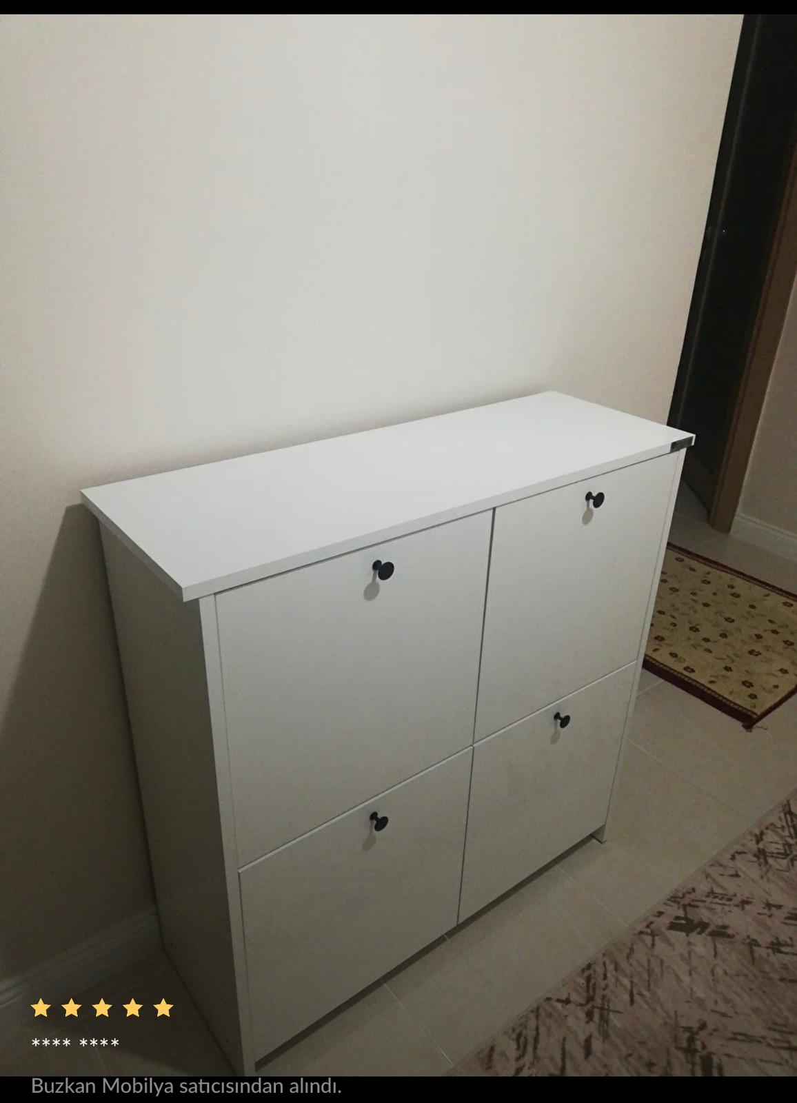 % 100 Mdf lam Beyaz Cube (üstü Beyaz) Ayakkabılık Country Yeni Cubeayakkblk