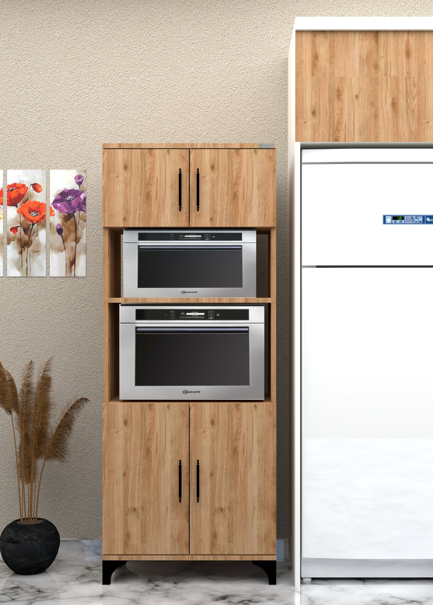 %100 Mdf Fırın Ve Mikro Fırınlık Falez