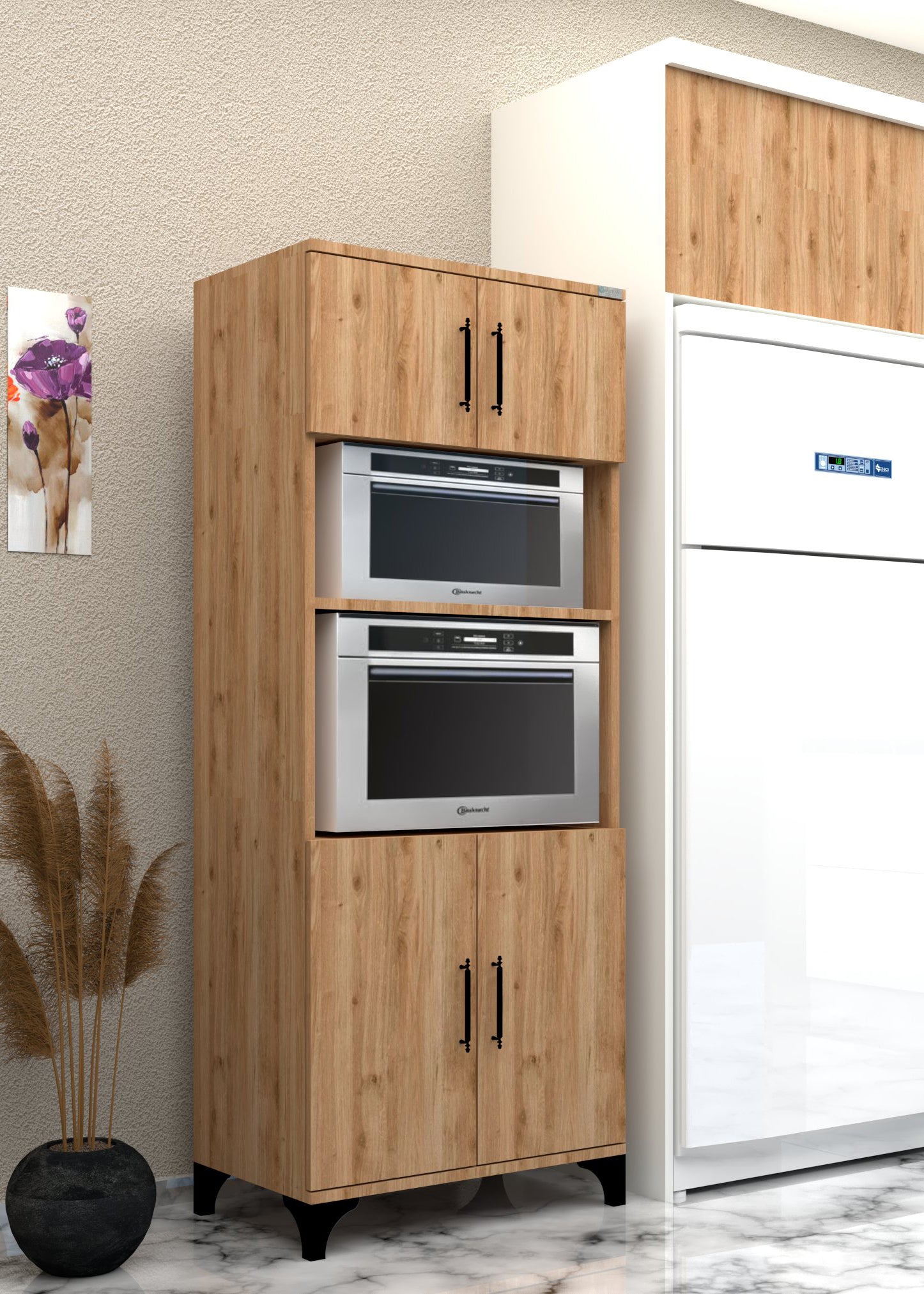 %100 Mdf Fırın Ve Mikro Fırınlık Falez