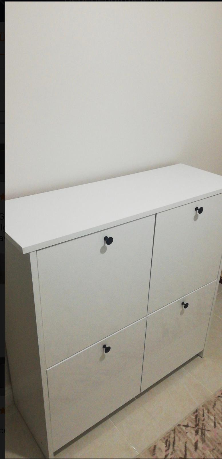 % 100 Mdf lam Beyaz Cube (üstü Beyaz) Ayakkabılık Country Yeni Cubeayakkblk