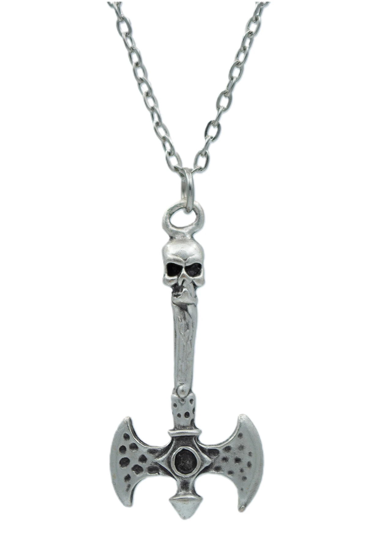 3'lü Çift Taraflı Balta Erkek Kadın Kolye Seti