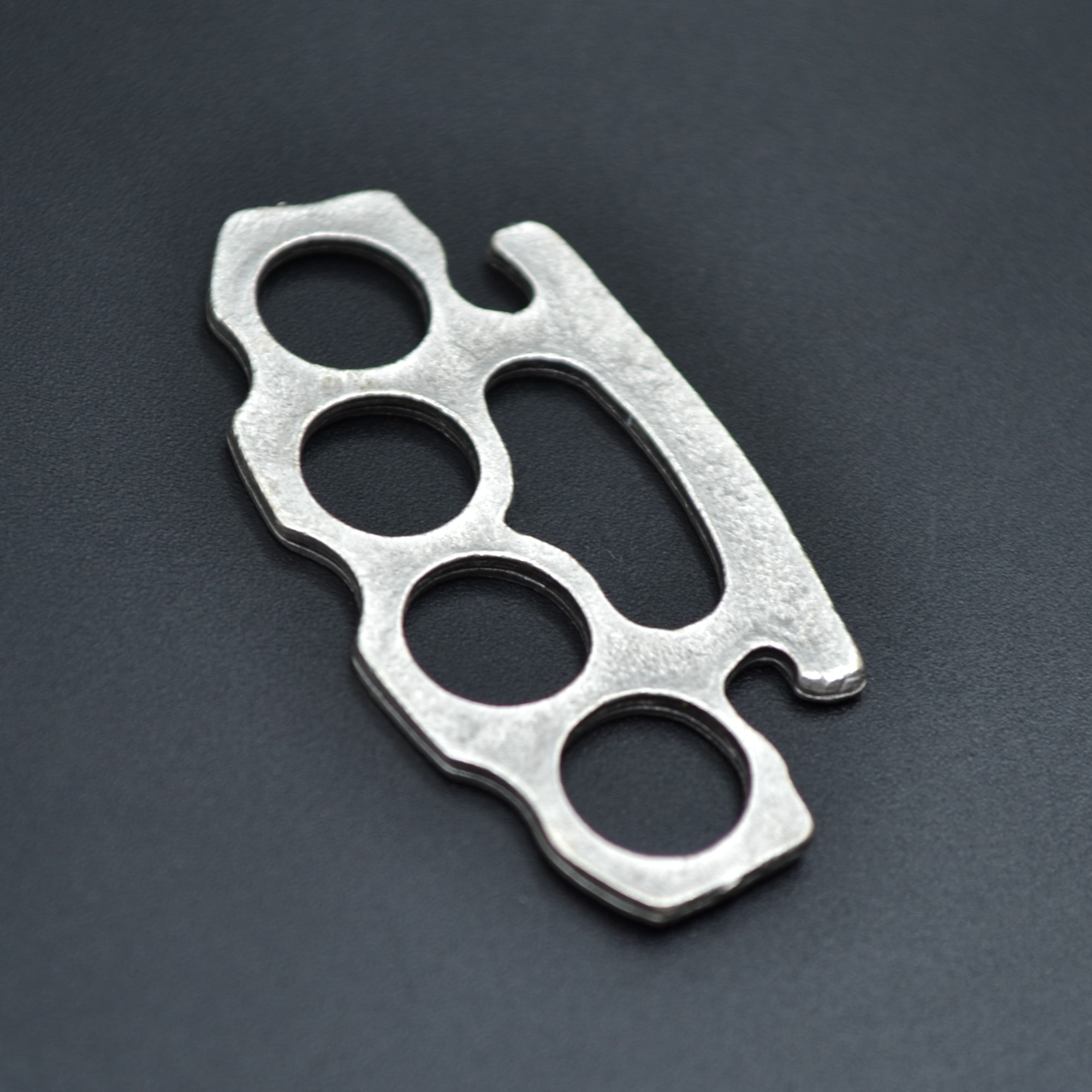 Muşta Kolye Ucu - Gümüş ( Silver ) Renk