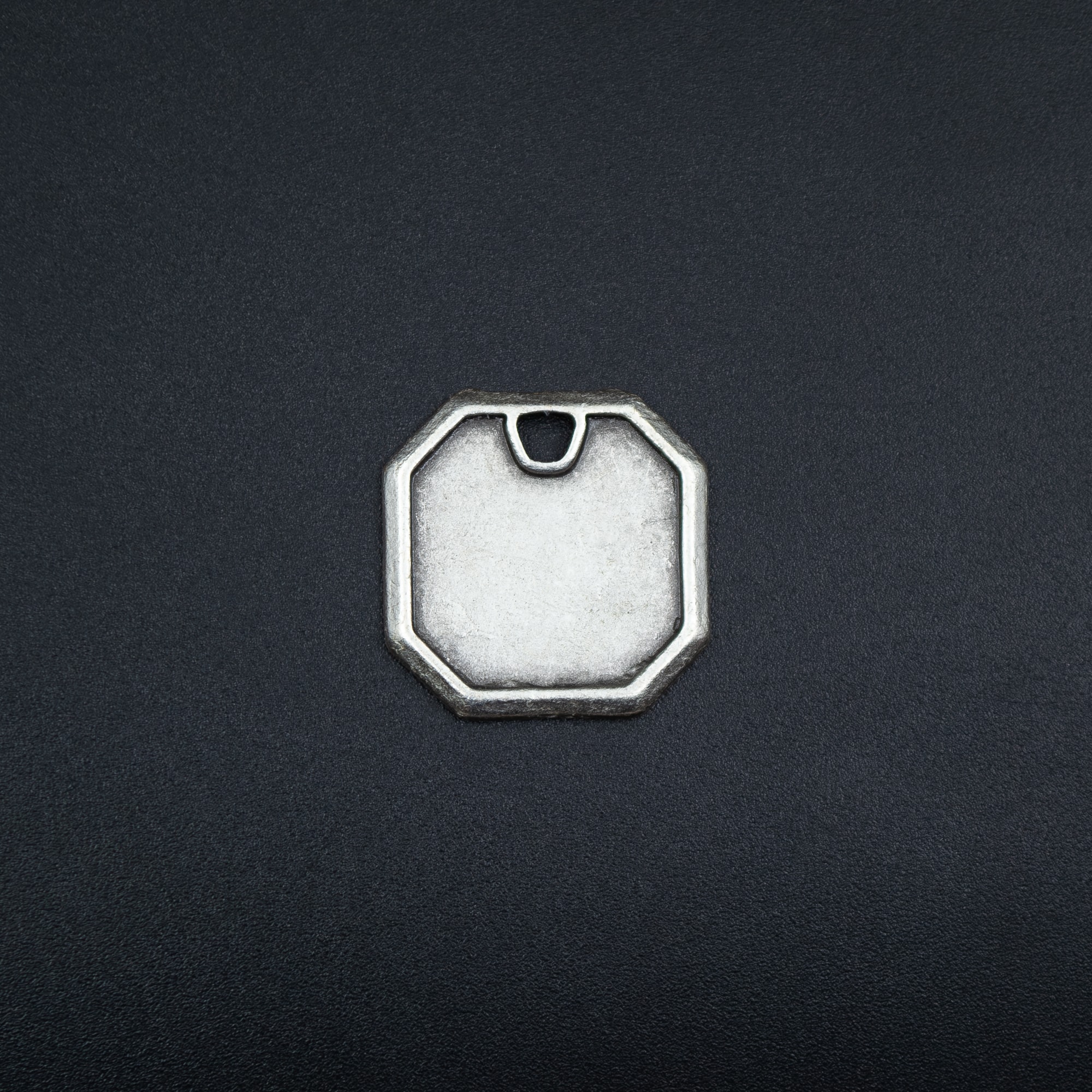 Geometrik Kolye Ucu - Gümüş ( Silver ) Renk