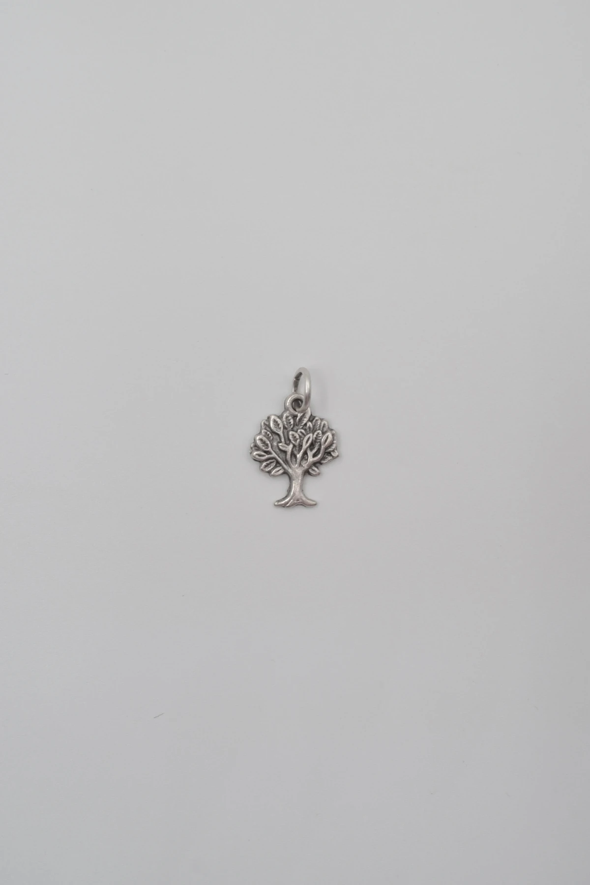 Hayat Ağacı Kolye Ucu - Gümüş ( Silver ) Renk