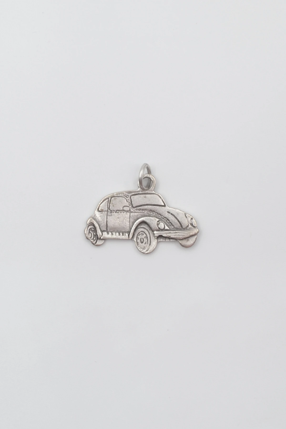 Nostaljik Vosvos Kolye Ucu - Gümüş ( Silver ) Renk