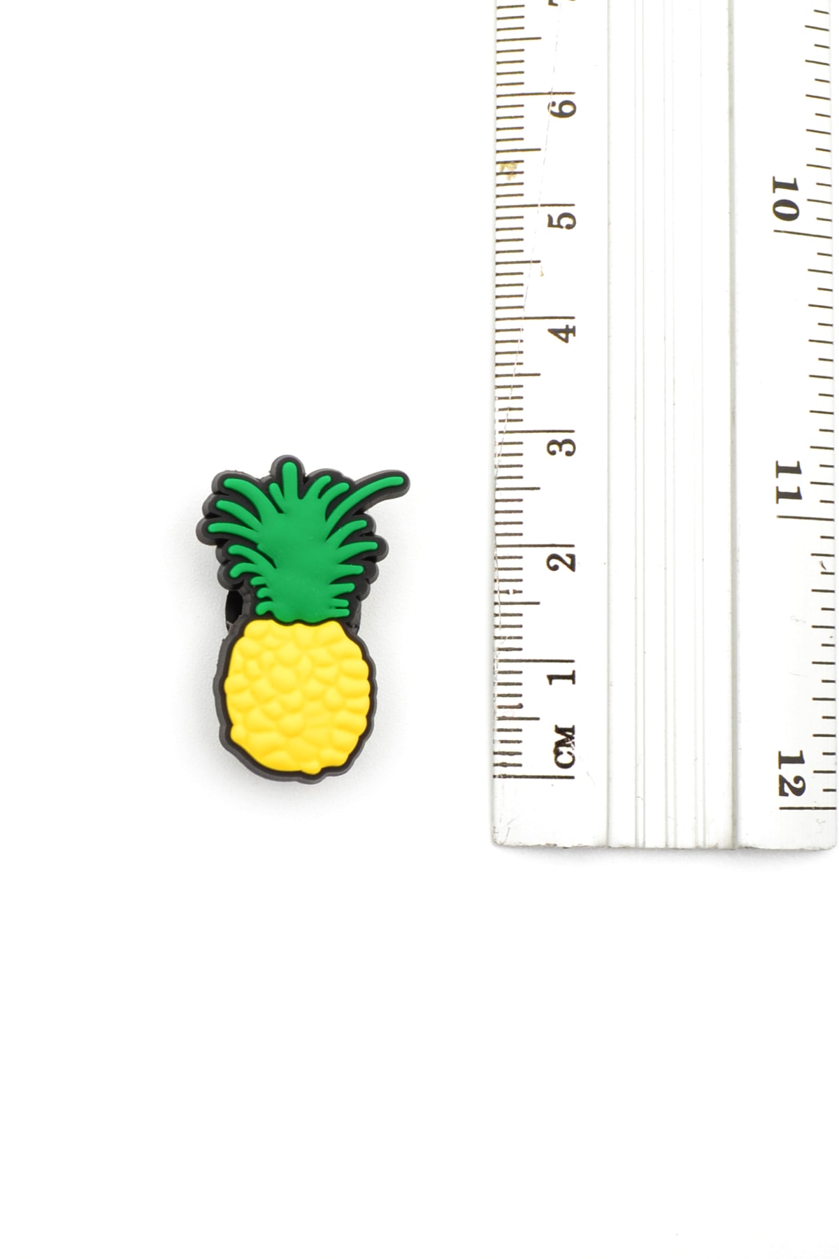 Tropik Ananas Figürlü Terlik Süsü - 3D Jibbitz Aksesuar