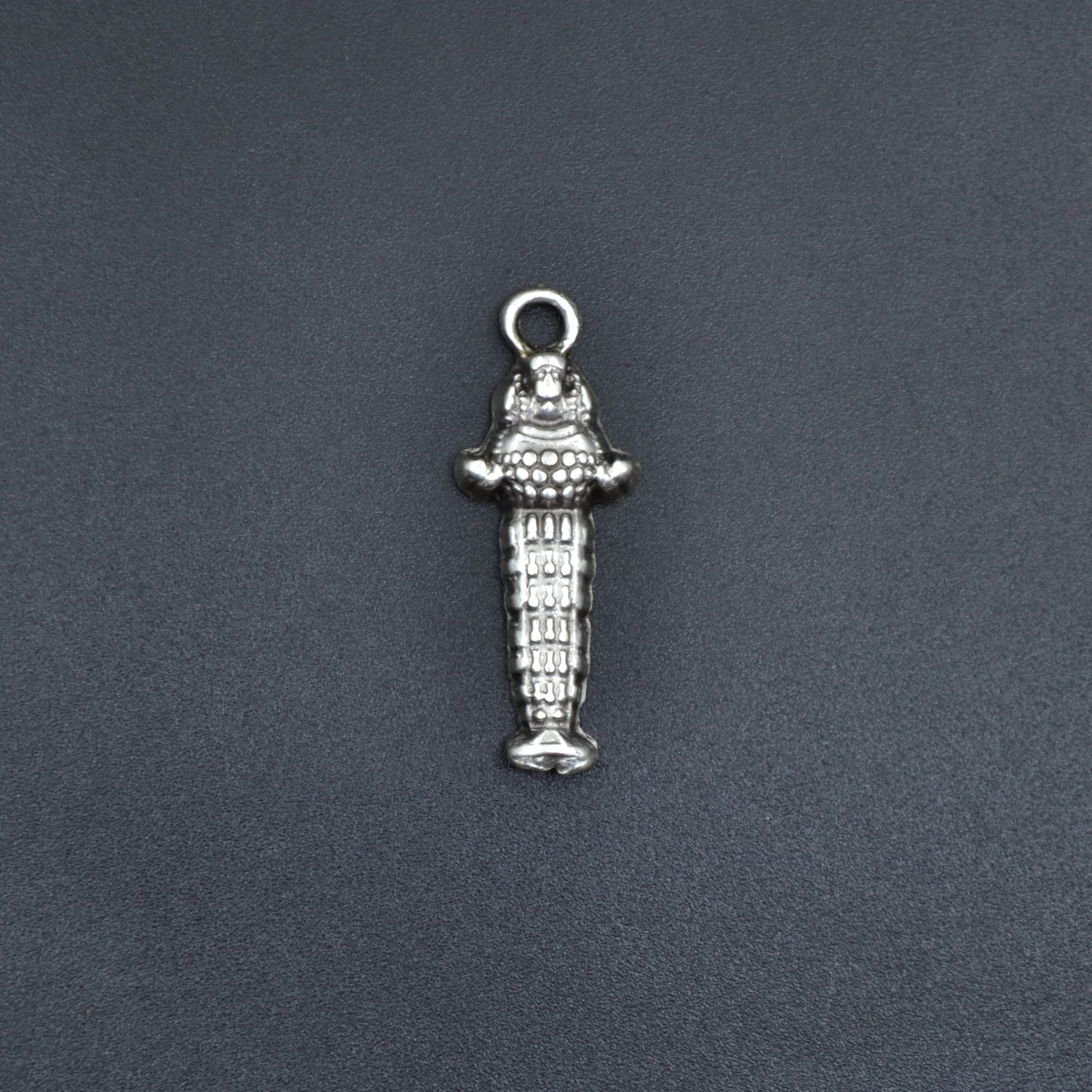 Yunan Tanrısı Artemis Kolye - Gümüş ( Silver ) Renk - 60 cm Düz Ezme Zincir Kolye