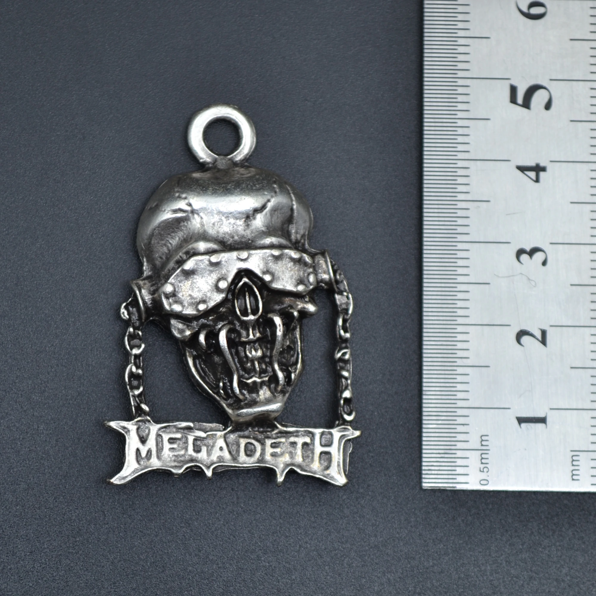 Megadeth Kolye Ucu - Gümüş ( Silver ) Renk