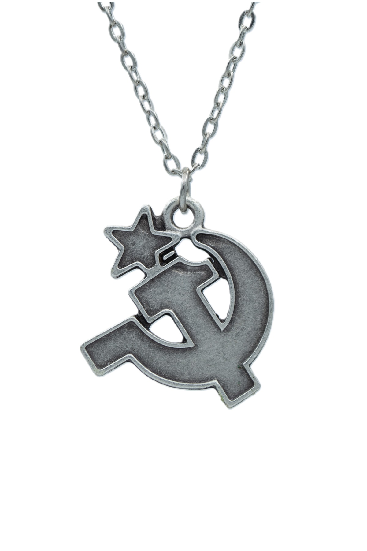 2'li Che Guevare - Orak Çekiç Erkek Kadın Kolye Seti