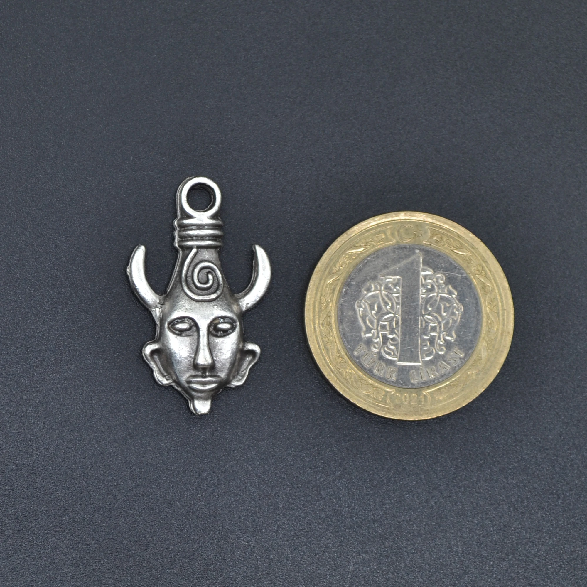 Supernatural - Dean Winchester Kolye Ucu - Gümüş ( Silver ) Renk