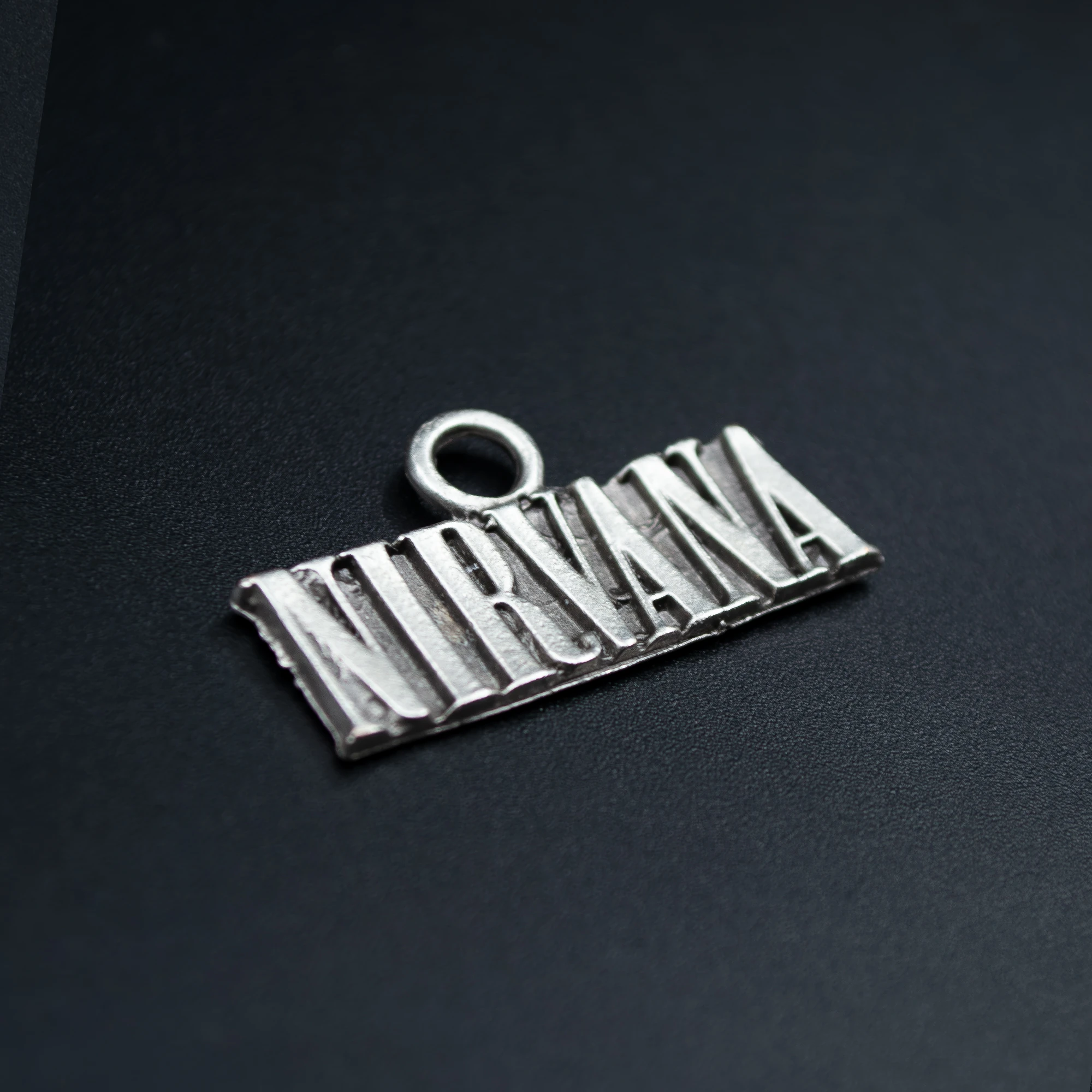 Nirvana Kolye - Gümüş ( Silver ) Renk - 60 cm Düz Ezme Zincir Kolye