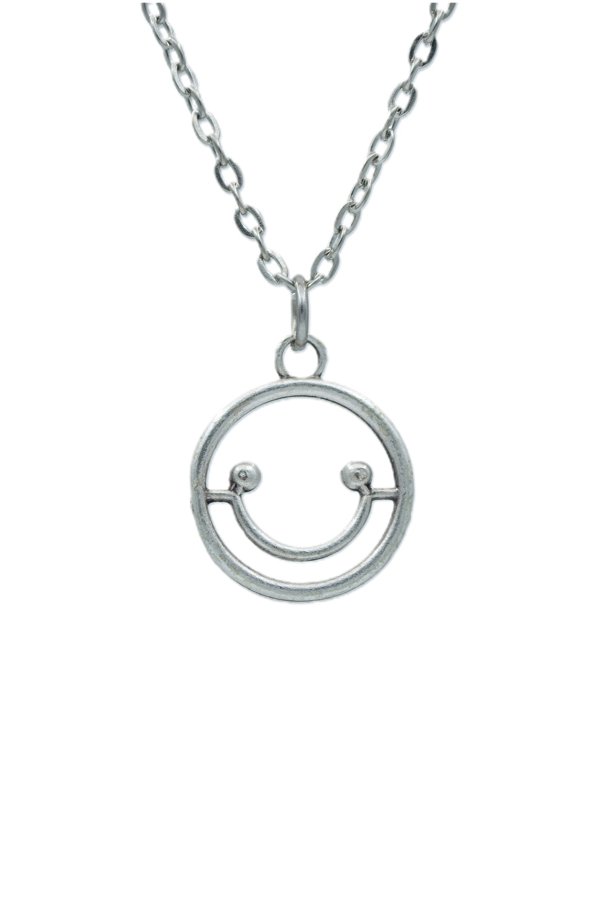 2'li Gülen Surat - Smile Erkek Kadın Kolye Seti