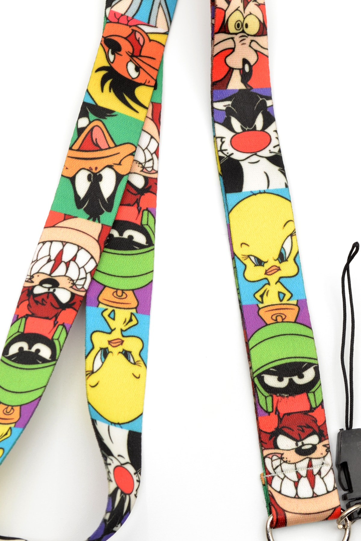 Looney Tunes Baskılı Boyun Yaka kartı ipi - Ofis, Etkinlik ve Günlük Kullanım