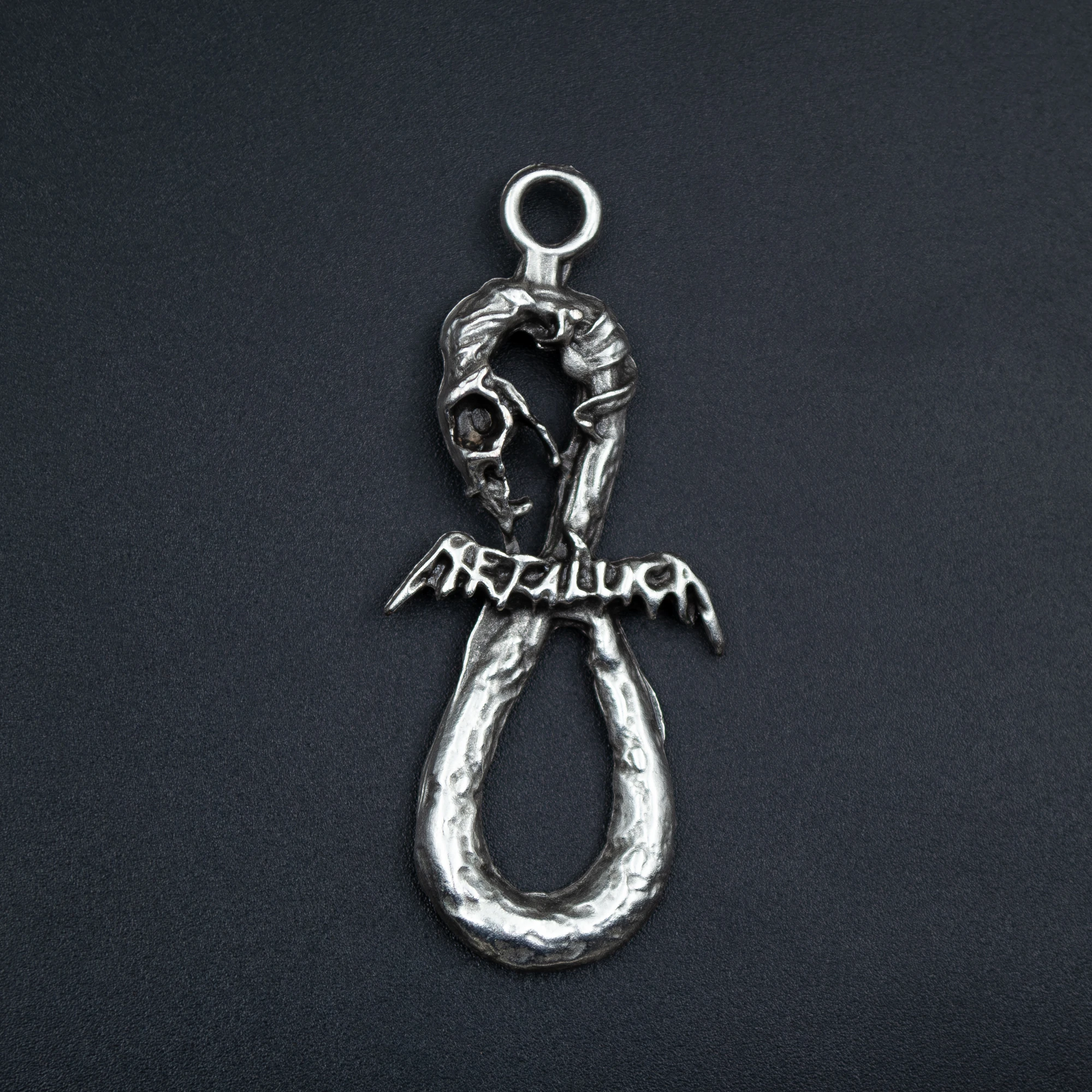 Metallica Kolye Ucu - Gümüş ( Silver ) Renk