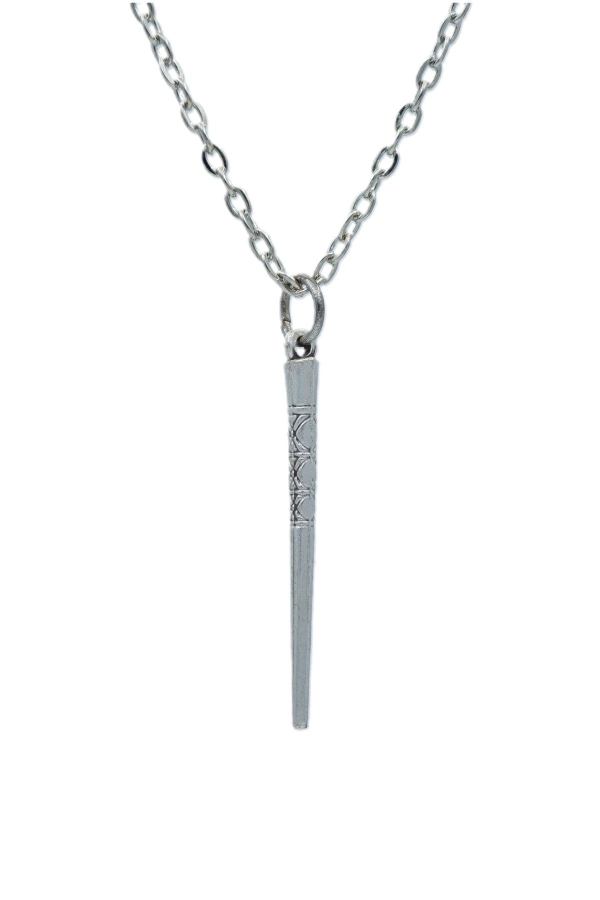 2'li Harry Potter Ölüm Yadigarları Üçgen - Antik Çubuk Erkek Kadın Kolye Seti