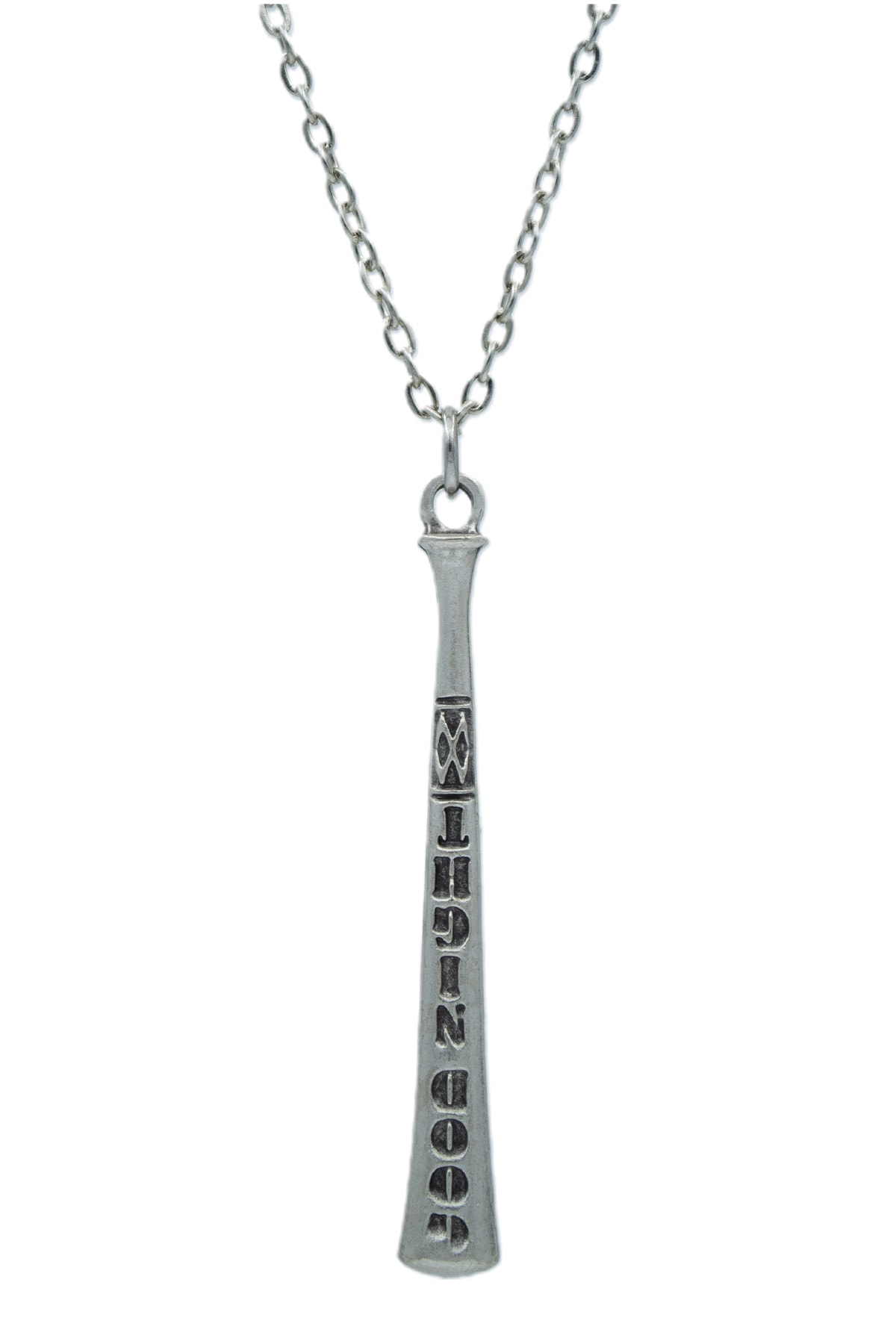 3'lü Thor Çekiç Kuru Kafa Haç Beyzbol Sopası Erkek Kadın Kolye Seti