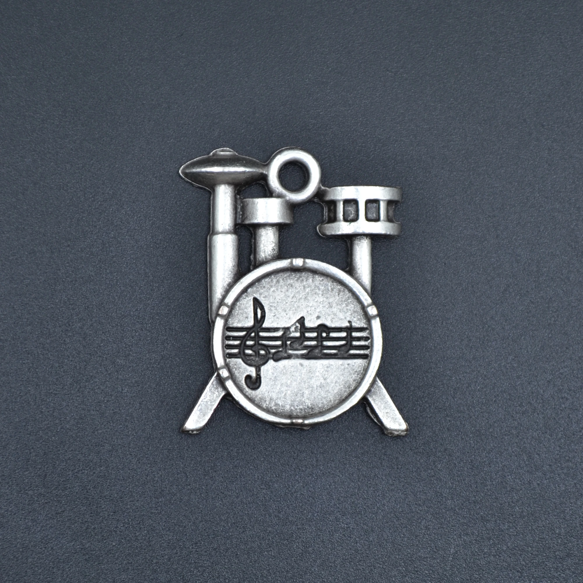 Bateri Kolye - Gümüş ( Silver ) Renk - 60 cm Örme Zincir Kolye