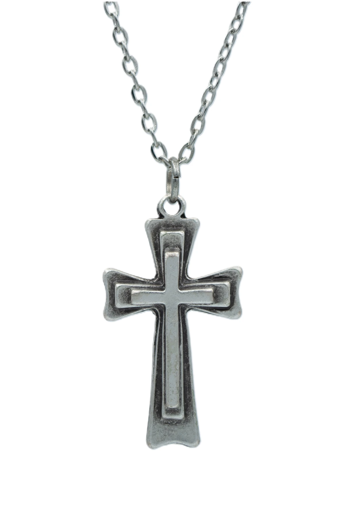 3'lü Meryem Ana Haç Erkek Kadın Kolye Seti