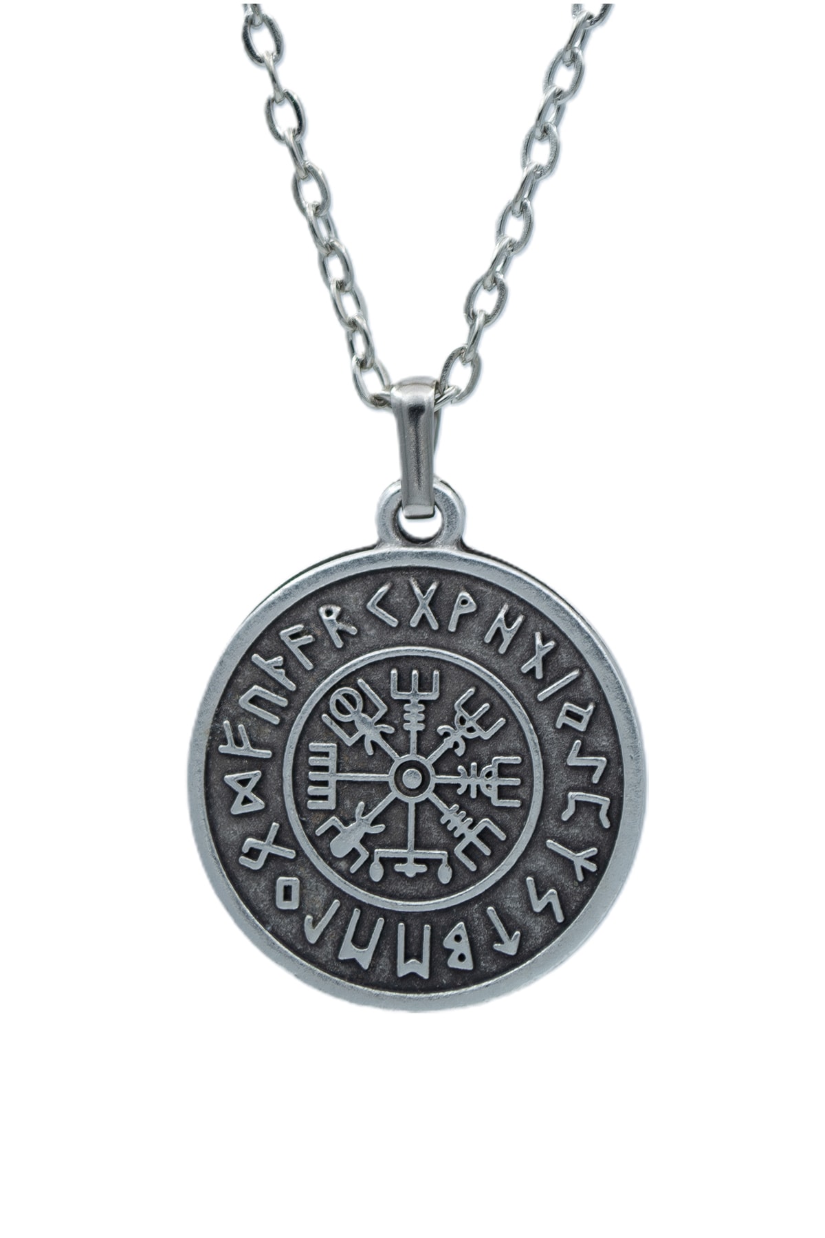 3'lü Viking Pusula, Viking Tılsım Erkek Kadın Kolye Seti