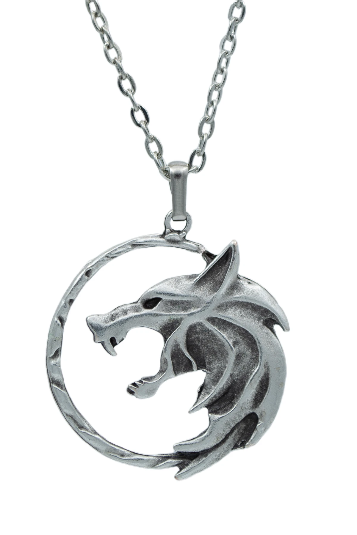 2'li The Witcher Madalyon Erkek Kadın Kolye Seti