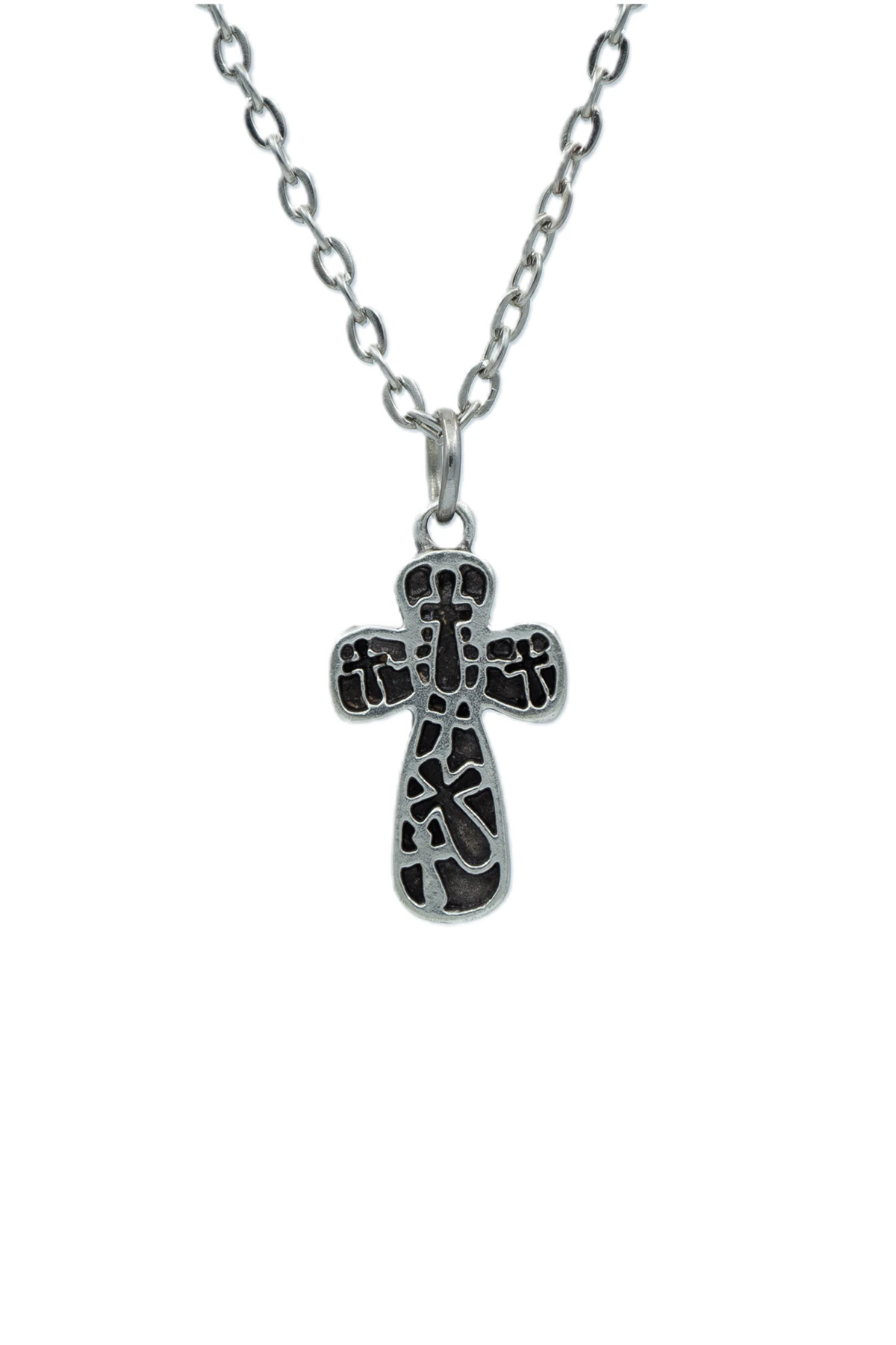 3'lü Minimal Haç Meryem Ana Erkek Kadın Kolye Seti