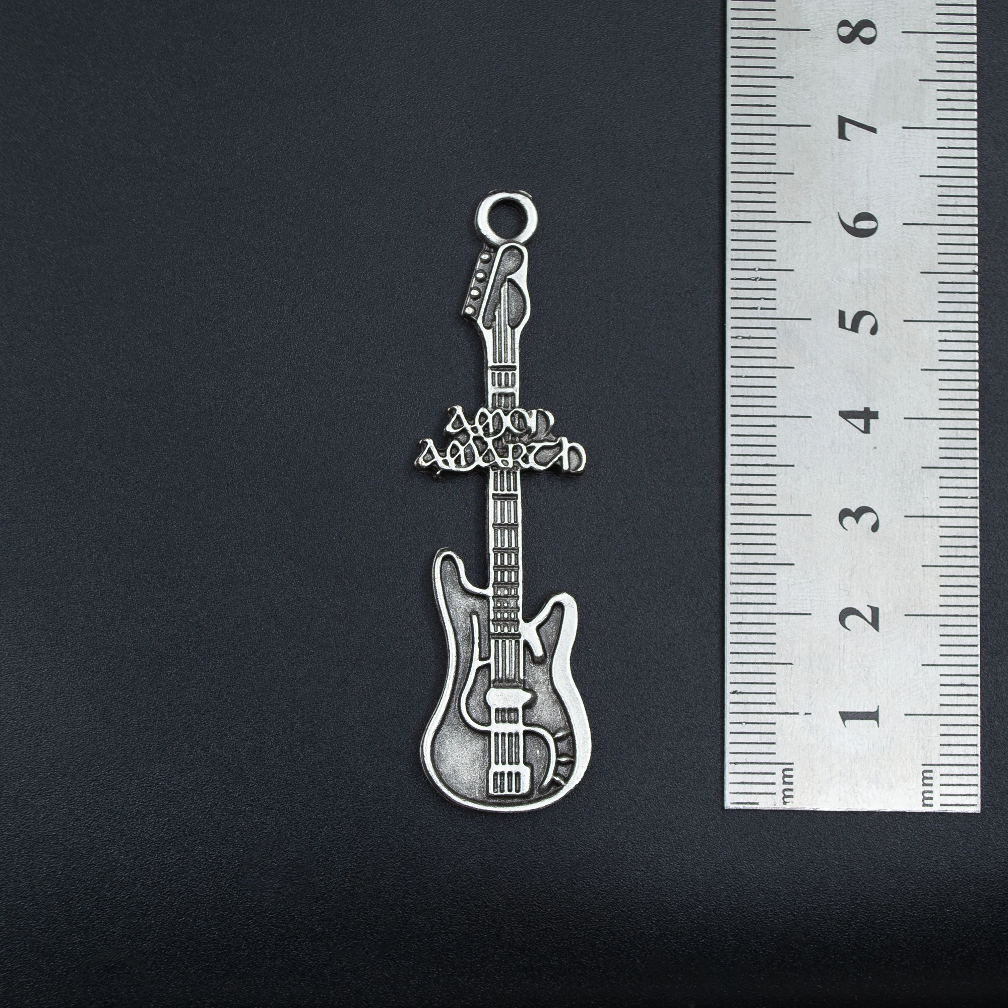 Amon Amarth Elektro Gitar Kolye Ucu - Gümüş ( Silver ) Renk