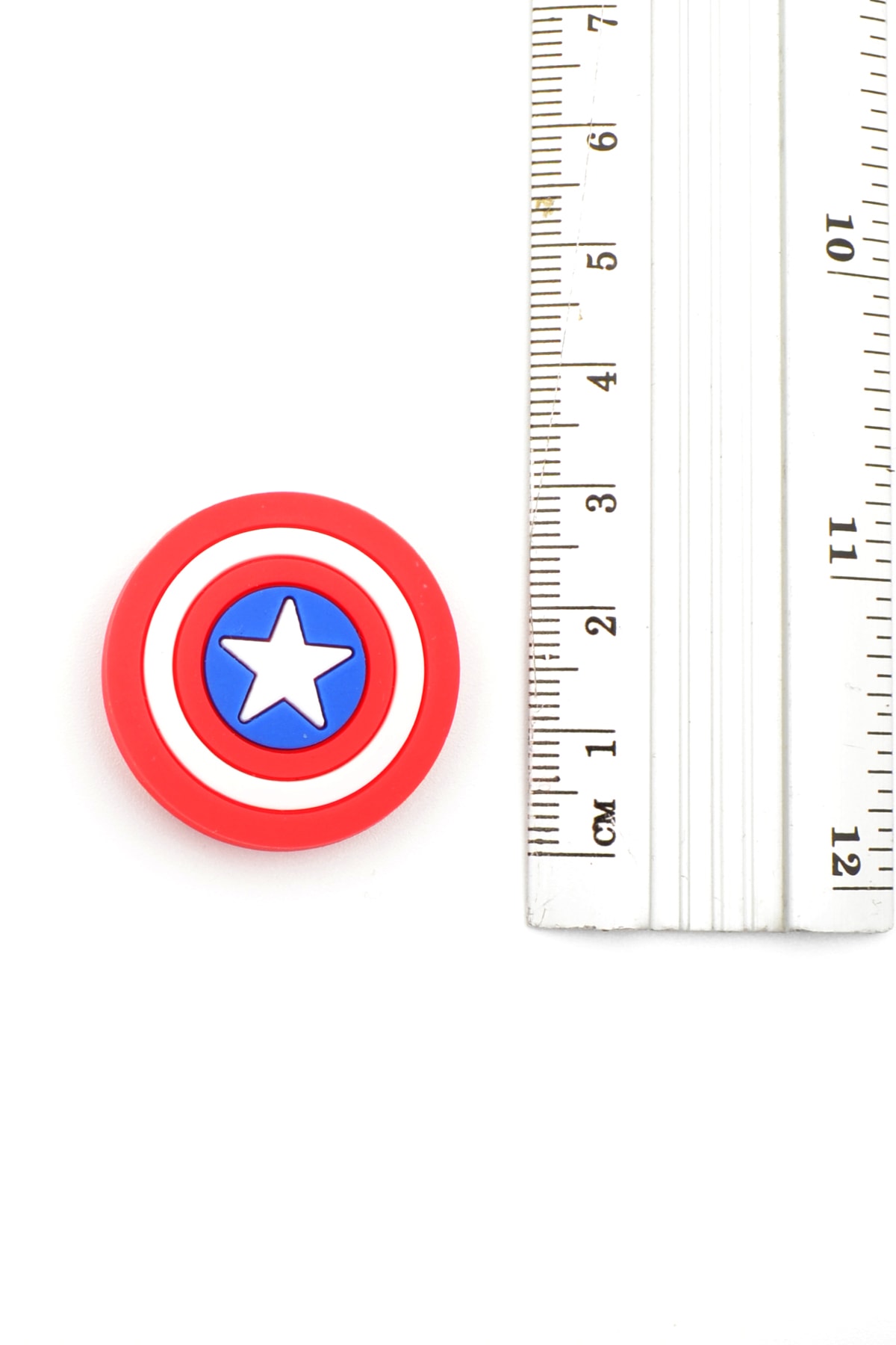 Marvel Kaptan Amerika Kalkanı Terlik Süsü - 3D Terlik Süsü Figürü